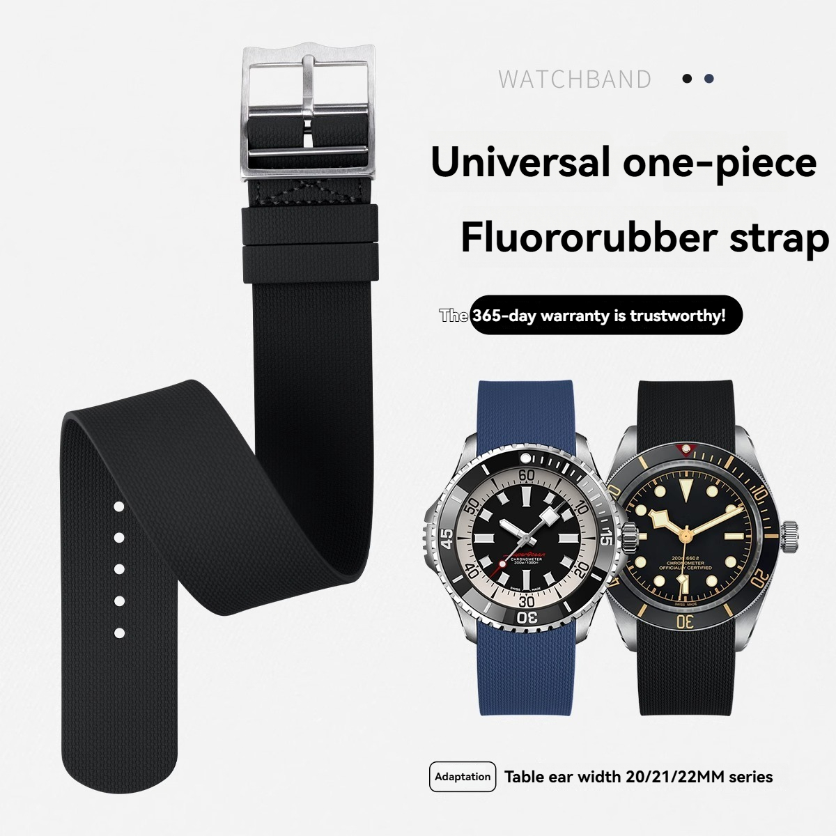 Nylon Nato Strap - 20mm 21mm 22mm pour Tudor Omega