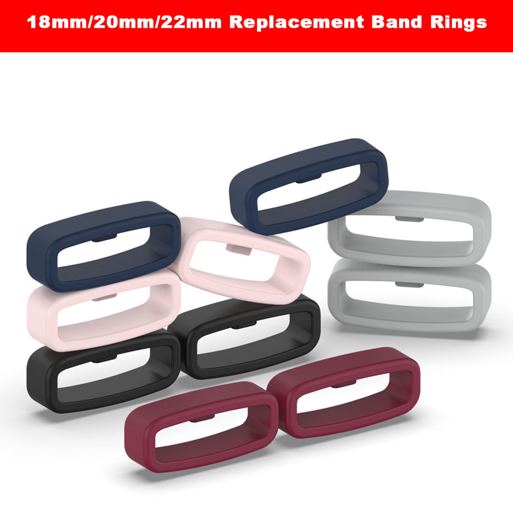 Silicone Band Replacement - Anneau de bracelet de montre en
