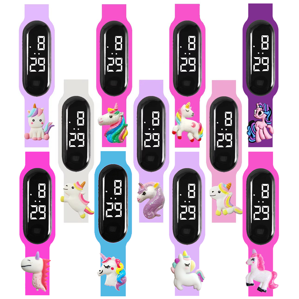 Sport Loop Strap - Montre licorne étanche pour enfants, montre