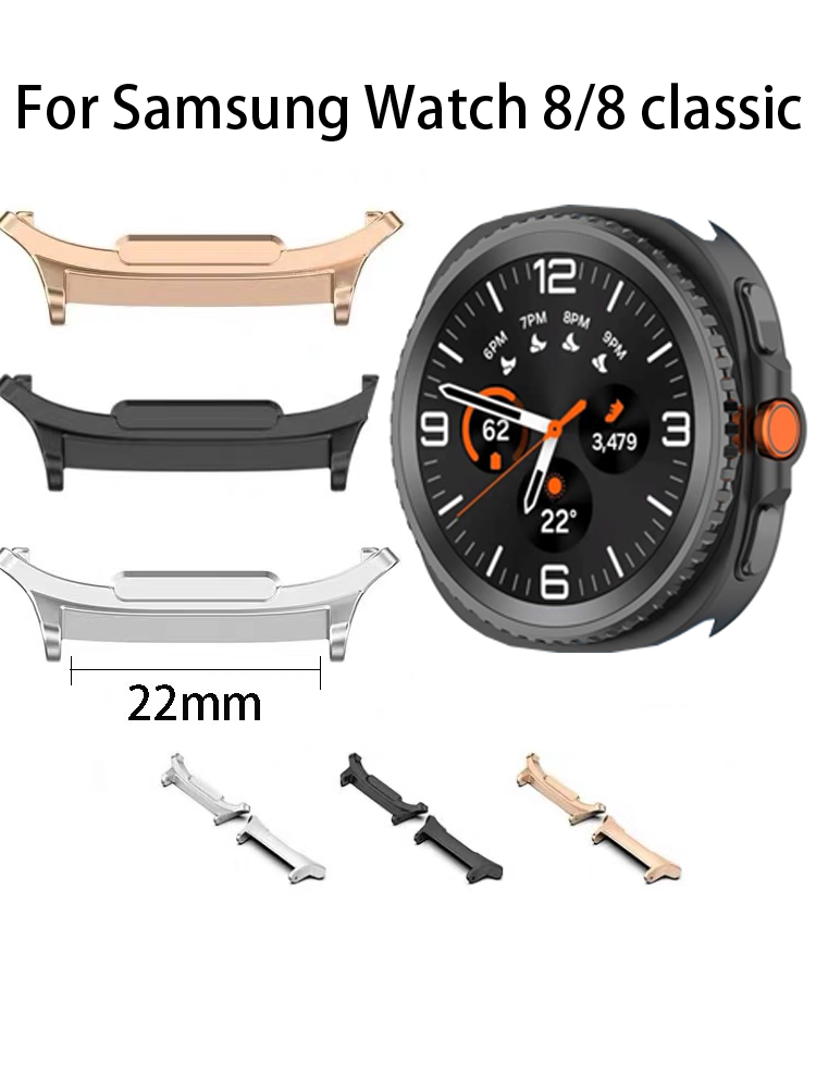 Smartwatch Straps & Accessories - Connecteur de bracelet de montre 22mm,