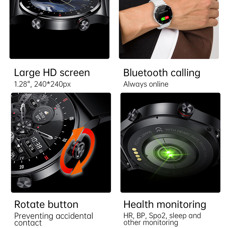 Montre connectée Bluetooth ave - Smartwatch Face avis et prix
