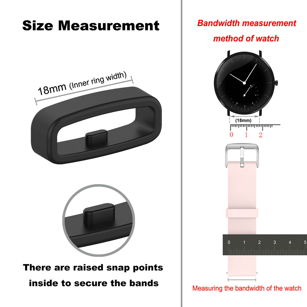 Anneau de bracelet de montre e - Silicone Band Replacement avis et prix