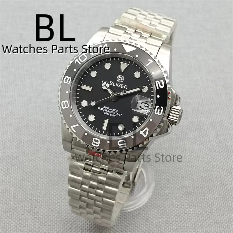 BLIGER 40mm montre pour hommes - Ceramic Link Bracelet avis et prix