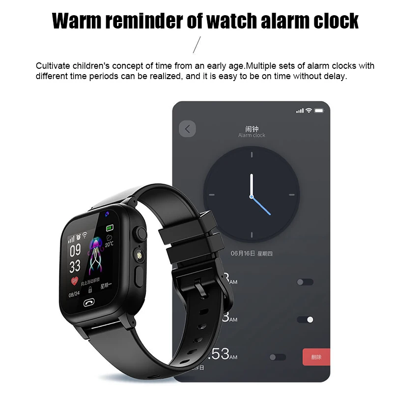 4G enfants montre intelligente - Smartwatch Id avis et prix