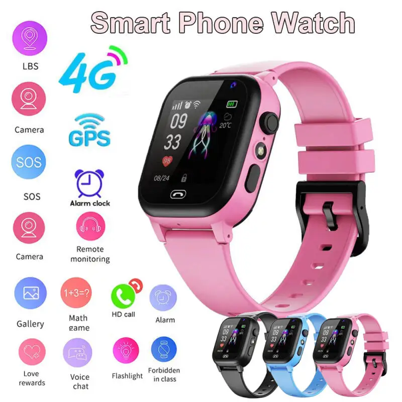4G enfants montre intelligente - Smartwatch Id avis et prix