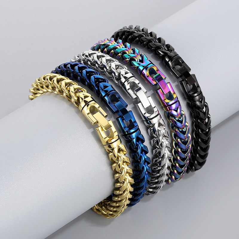 Bracelet à chevrons arc-en-cie - Ceramic Link Bracelet avis et prix