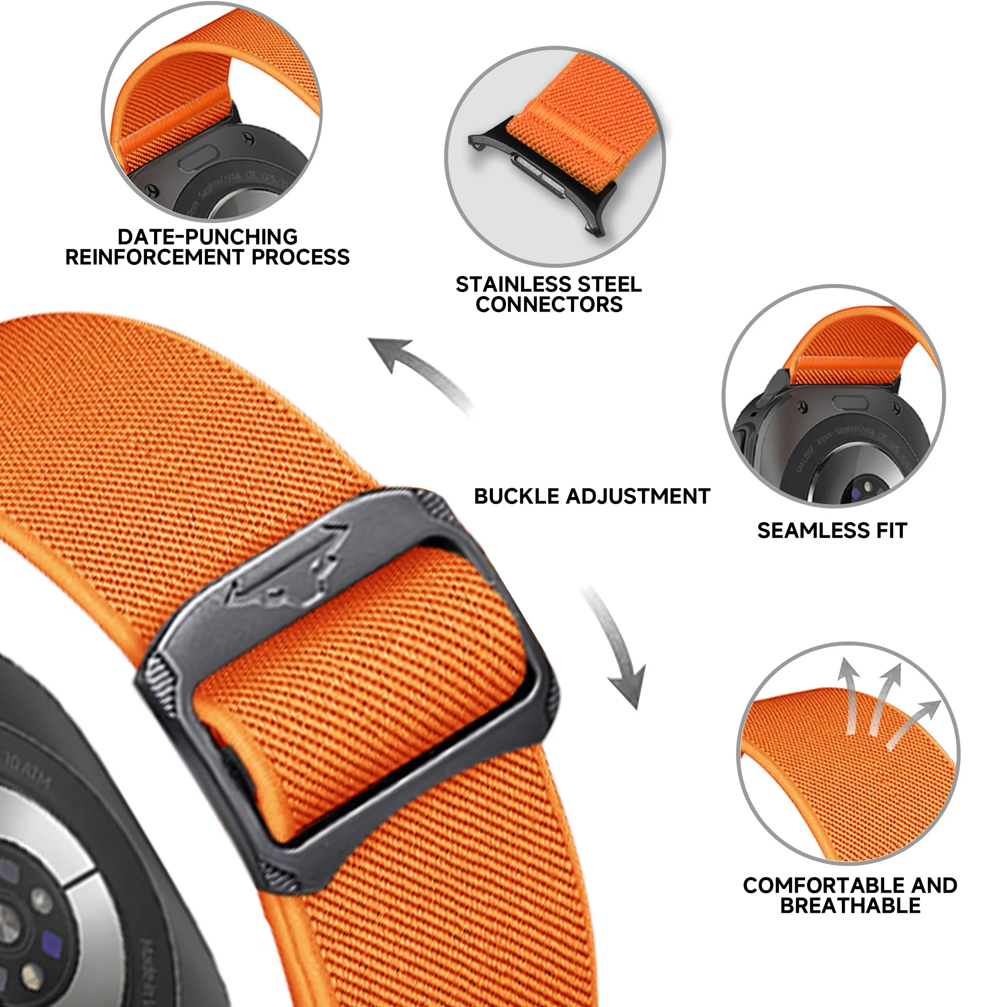 Bracelet de Sport pour Samsung - Sport Loop Strap avis et prix