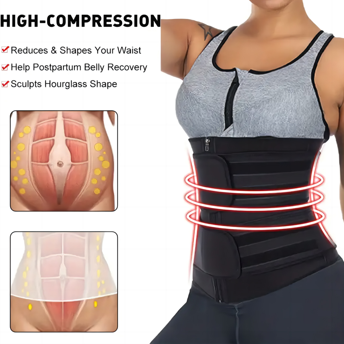Ceinture de sudation pour femm - Rugged Sport Strap avis et prix