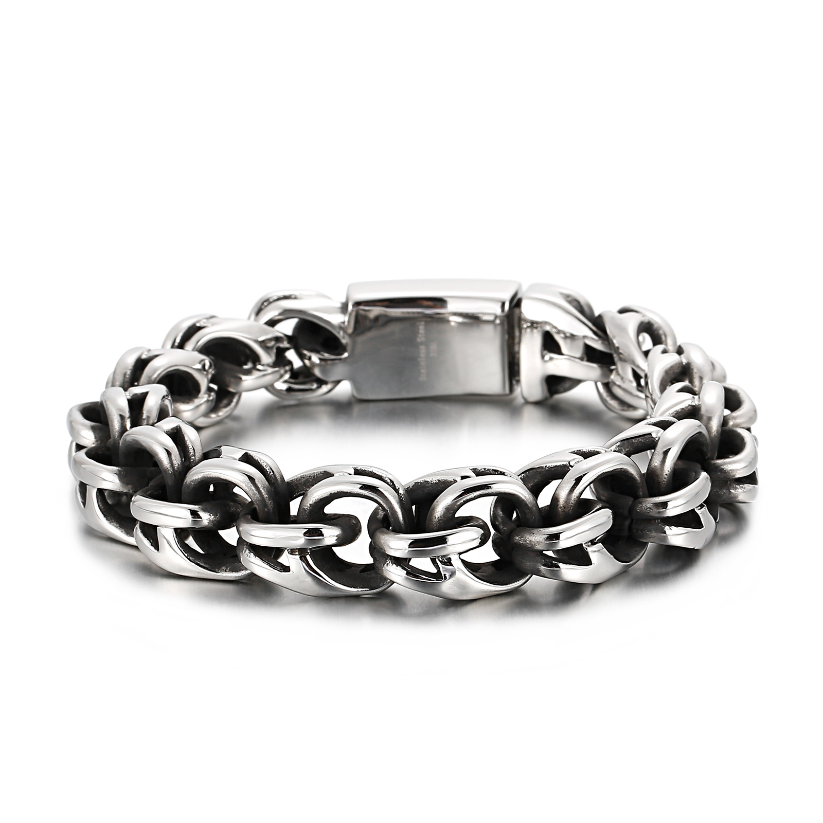 Bracelet en acier inoxydable p - Ceramic Link Bracelet avis et prix