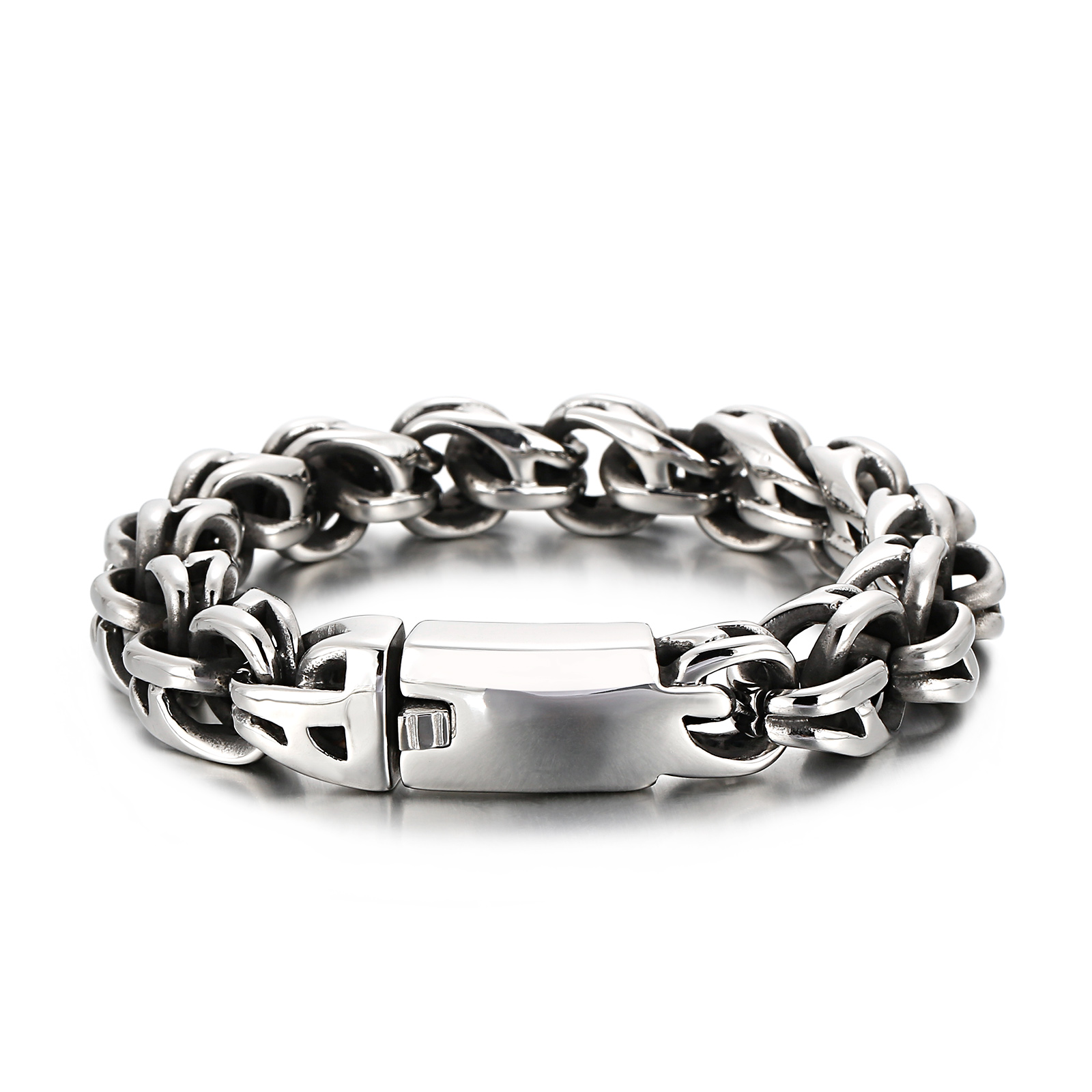 Bracelet en acier inoxydable p - Ceramic Link Bracelet avis et prix