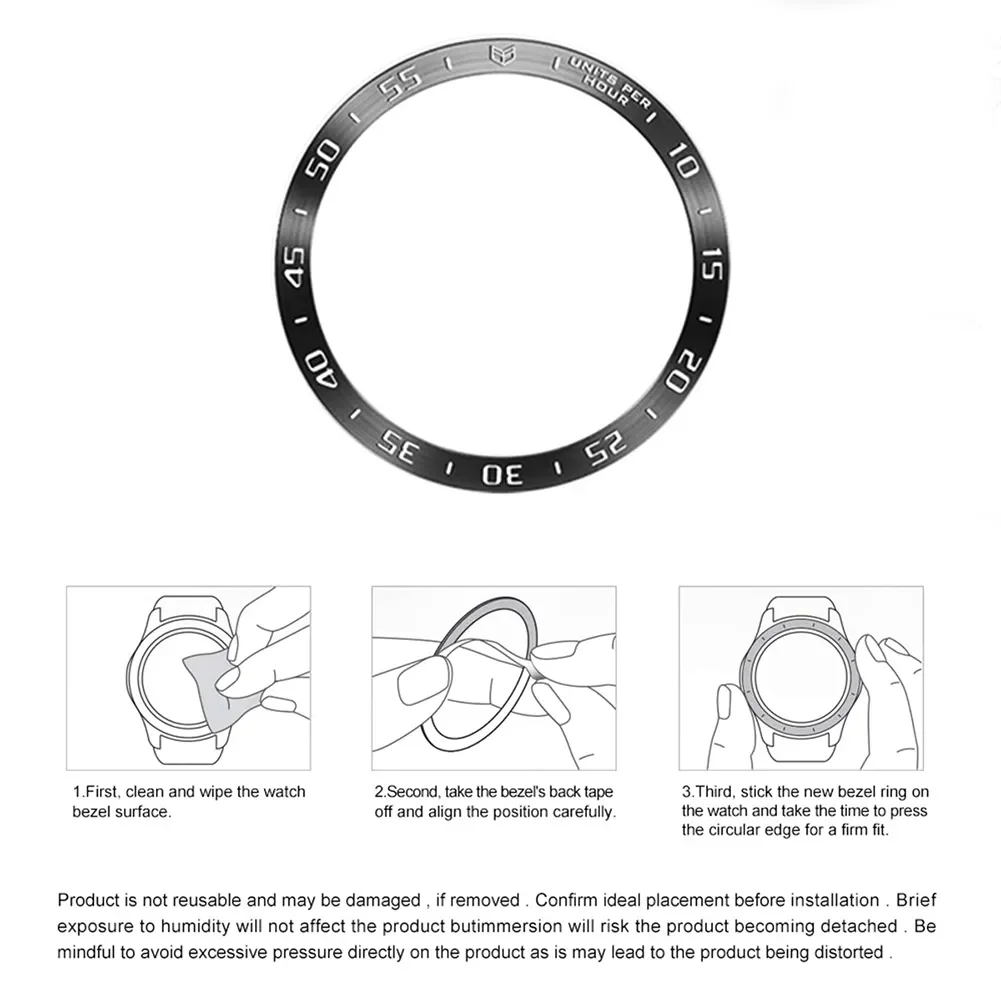 Lunette en métal pour Samsung  - Accessories For Galaxy Watch 5 avis et prix