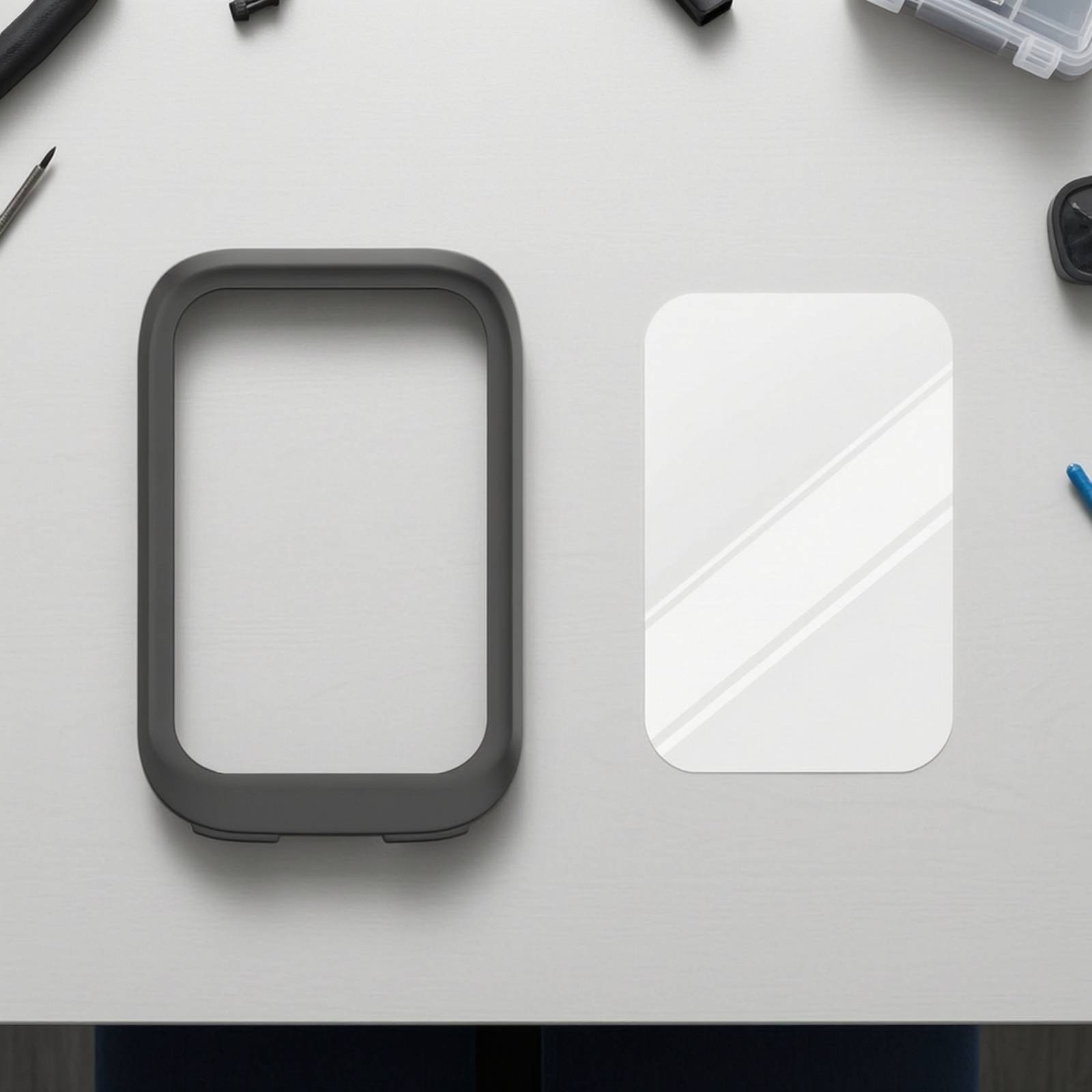 Coque en silicone avec protect - Screen Protector Film avis et prix