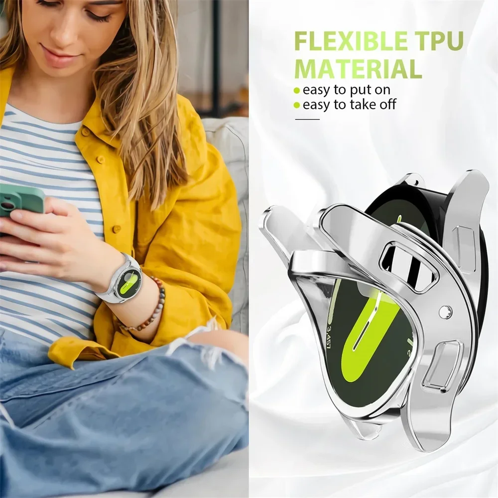 1-4 pièces étui pour Samsung G - Accessories For Galaxy Watch 5 avis et prix