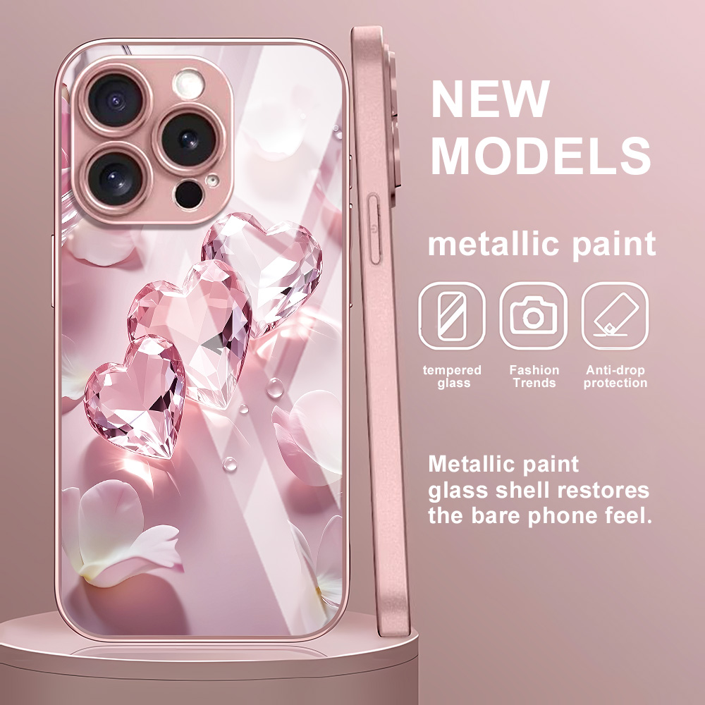 Coque en verre trempé papillon - Screen Protector Film avis et prix