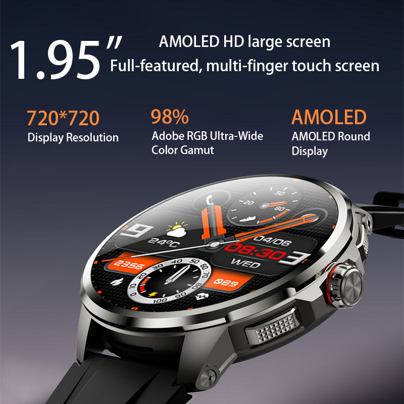Système Android 4G 5G LTE 1,95 - Smartwatch Instagram avis et prix