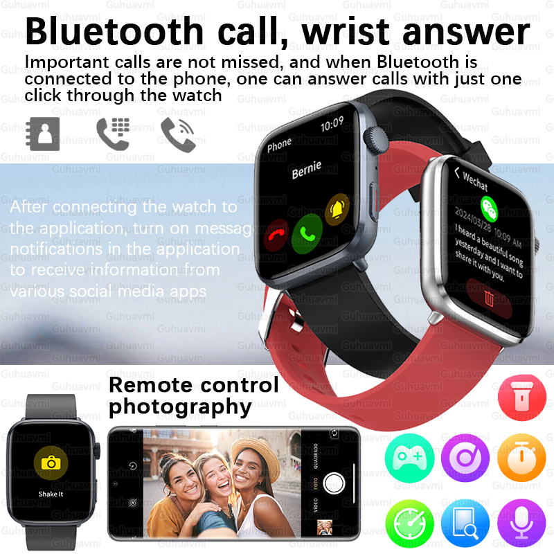 2025New NFC Smat montre femmes - Smartwatch Face avis et prix
