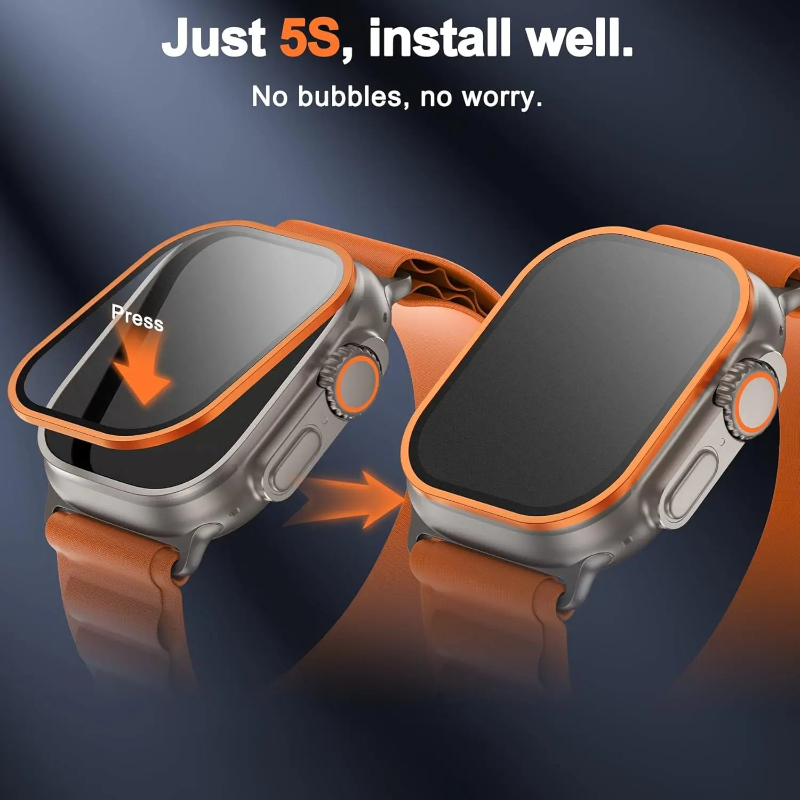 Verre trempé pour Apple Watch  - Smartwatch Straps & Accessories avis et prix