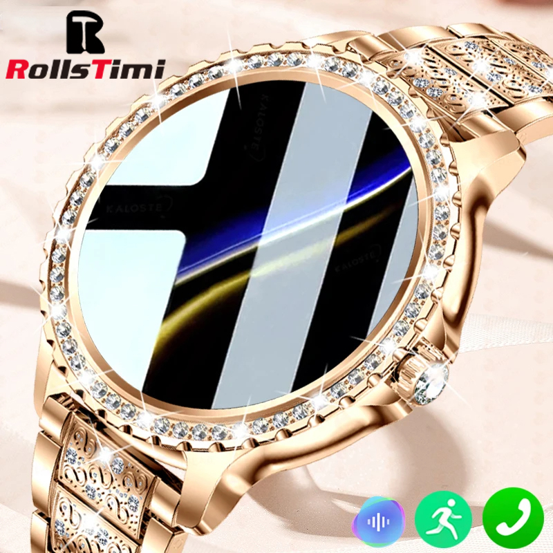 Mode luxe or femmes montre int - Smartwatch Face avis et prix